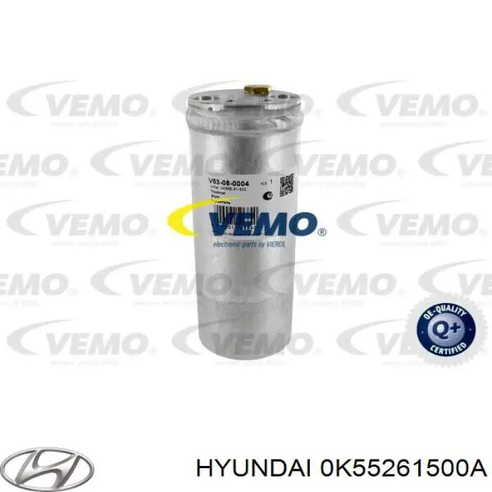 Купити 0K55261500A Hyundai/Kia Ресивер-осушувач кондиціонера