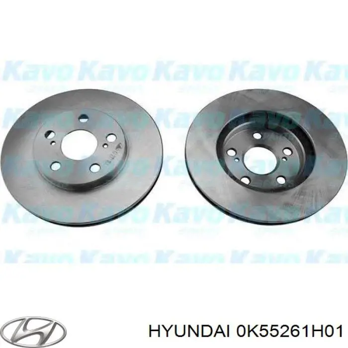 Радіатор пічки 0K55261H01 Hyundai/Kia
