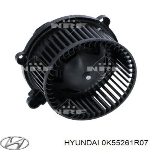 Двигун вентилятора пічки (обігрівача салону) Hyundai/Kia 0K55261R07 ціна, від 39.11 USD