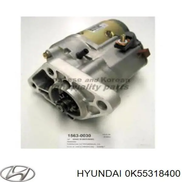 Стартер 0K55318400 Hyundai/Kia