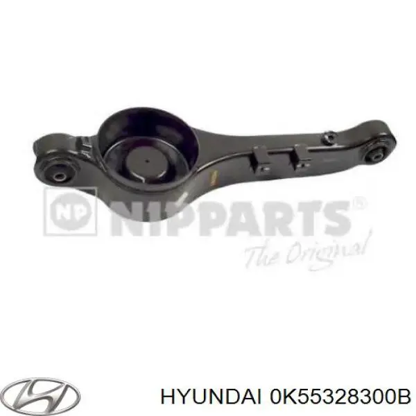 0K55328300B Hyundai/Kia Балансир задній нижній, правий