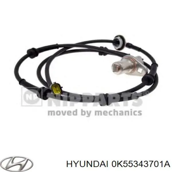 0K55343701A Hyundai/Kia датчик абс (abs передній)