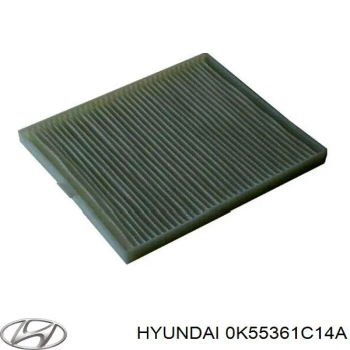 Фільтр повітряний обігрівача Hyundai/Kia 0K55361C14A ціна, від 5.84 USD