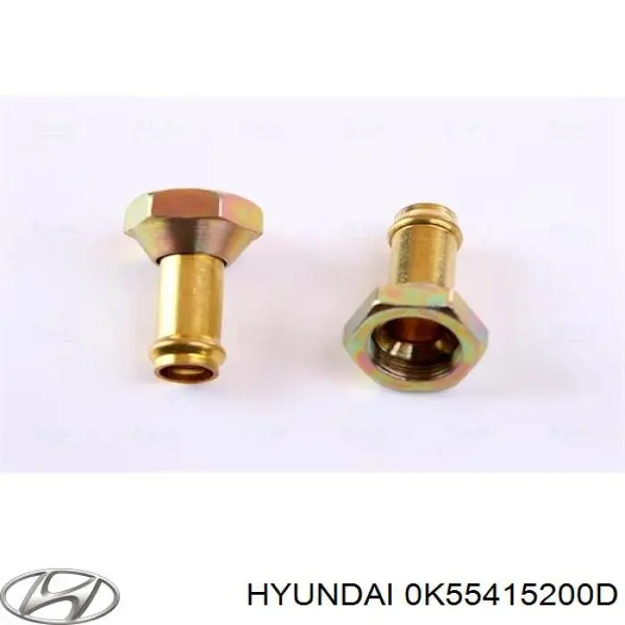 Радіатор охолодження Hyundai/Kia 0K55415200D
