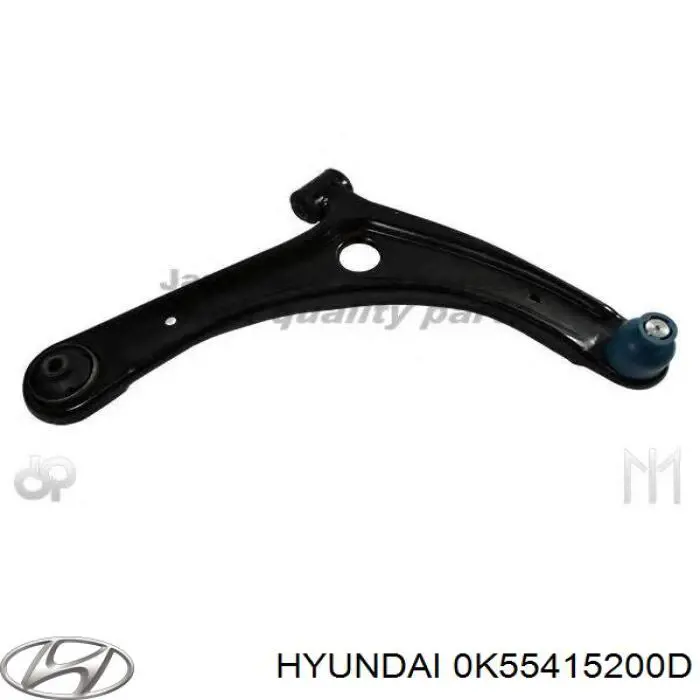 0K55415200D Hyundai/Kia Радіатор охолодження двигуна