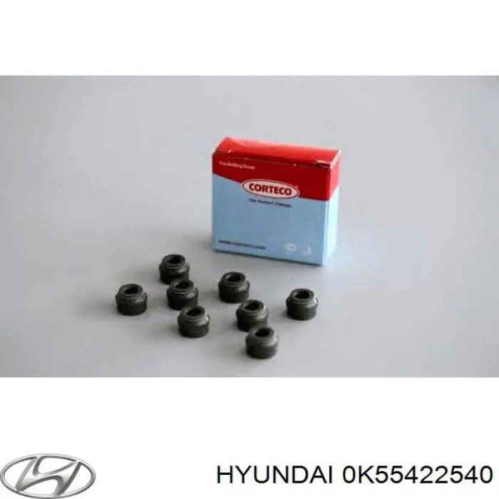 0K55422540 Hyundai/Kia Пильник ШРКШ внутрішній, задньої півосі