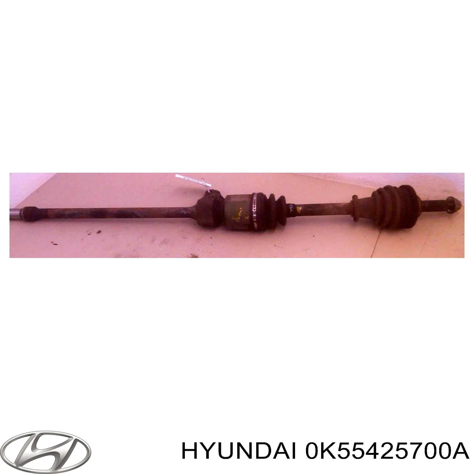Вал приводу піввісь, проміжний Hyundai/Kia 0K55425700A ціна, від 71.41 USD