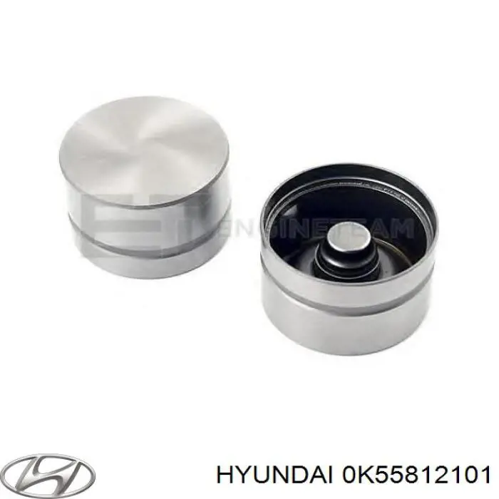 Штовхач клапана гідравлічний Hyundai/Kia 0K55812101 ціна, від 6.49 USD