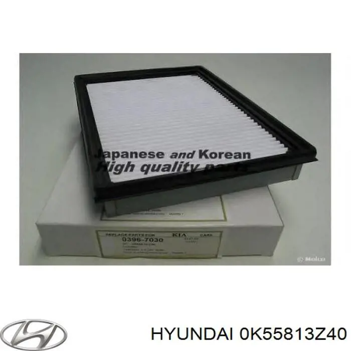 Елемент повітряного фільтра Hyundai/Kia 0K55813Z40 ціна, від 6.17 USD