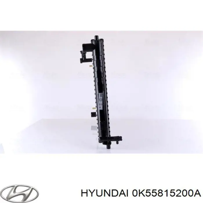 0K55815200A Hyundai/Kia радіатор охолодження двигуна