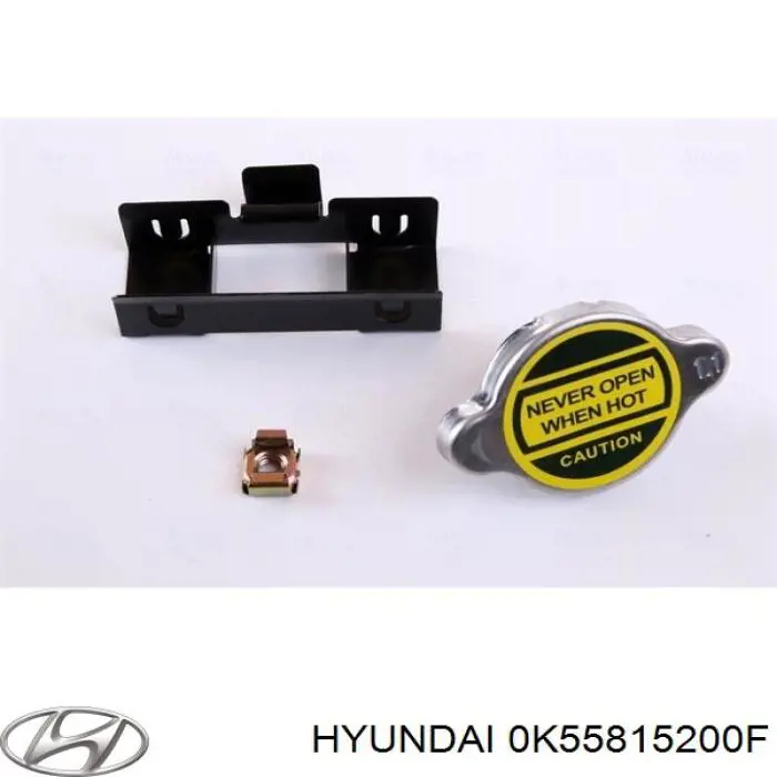Купити 0K55815200F Hyundai/Kia Радіатор двигуна