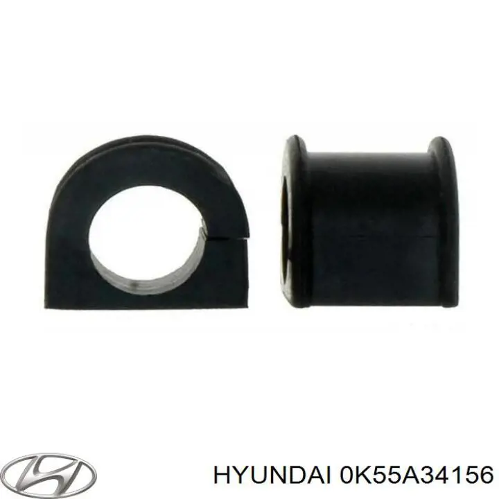 0K55A34156 Hyundai/Kia втулка стабілізатора переднього