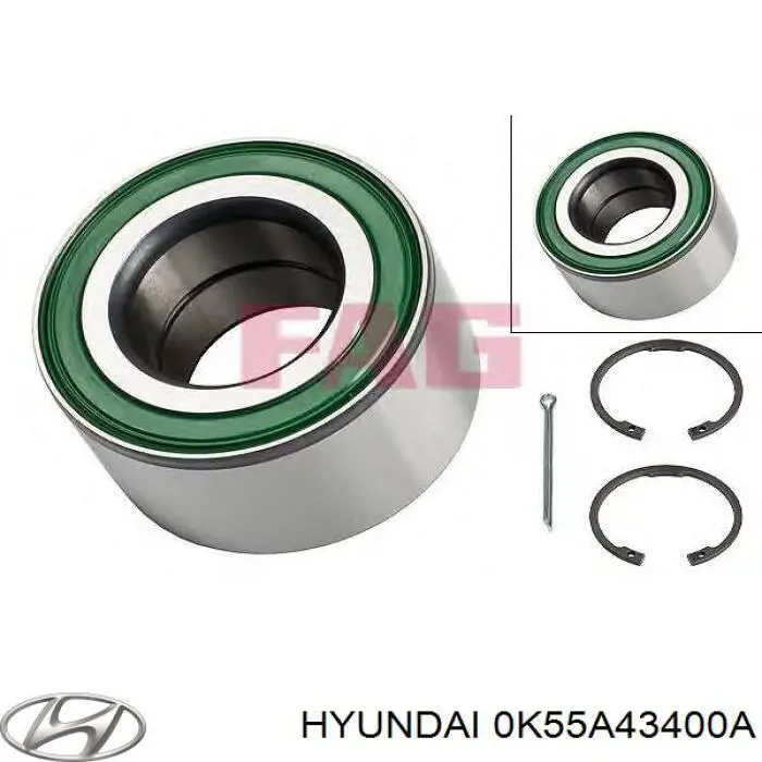 Головний гальмівний циліндр 0K55A43400A Hyundai/Kia