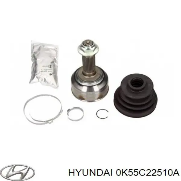 Граната колісна Hyundai/Kia 0K55C22510A ціна, від 33.59 USD