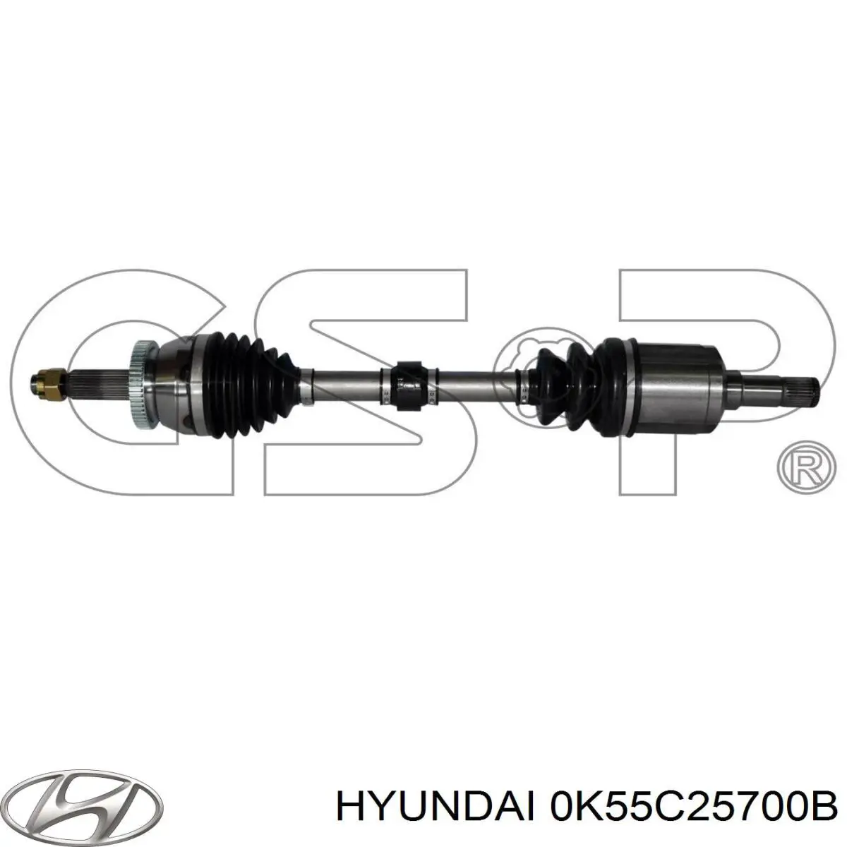 Вал приводу піввісь, проміжний Hyundai/Kia 0K55C25700B ціна, від 81.28 USD