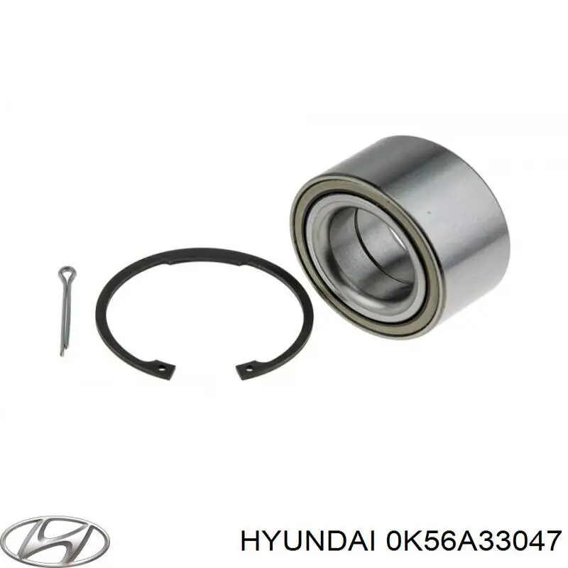 Підшипник ступиці 0K56A33047 Hyundai/Kia