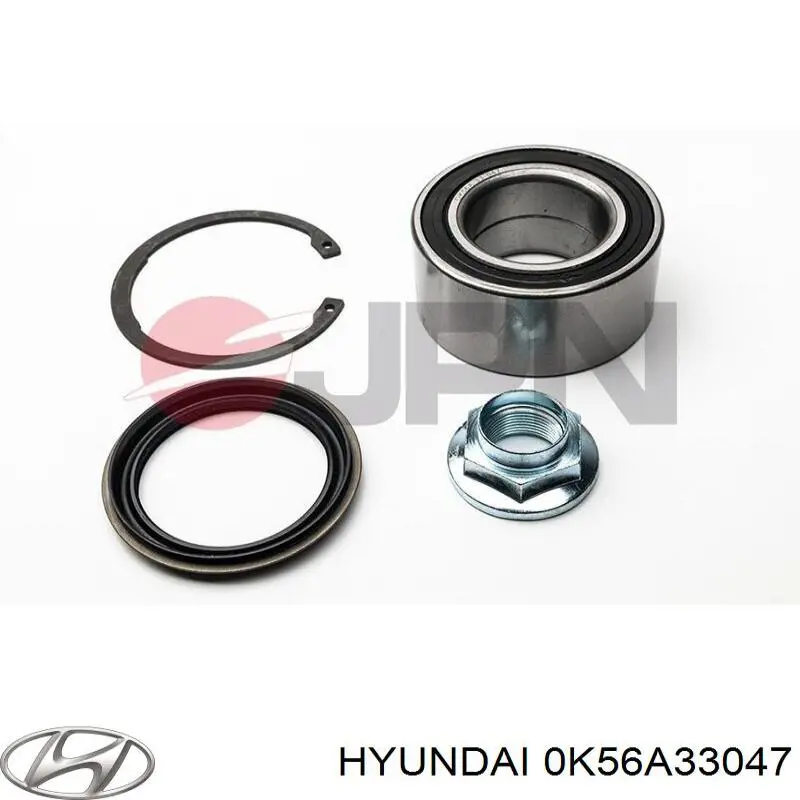 Підшипник маточини Hyundai/Kia 0K56A33047