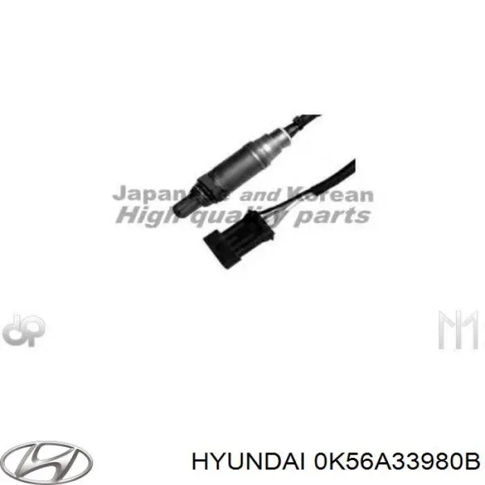 Супорт гальмівний передній правий 0K56A33980B Hyundai/Kia