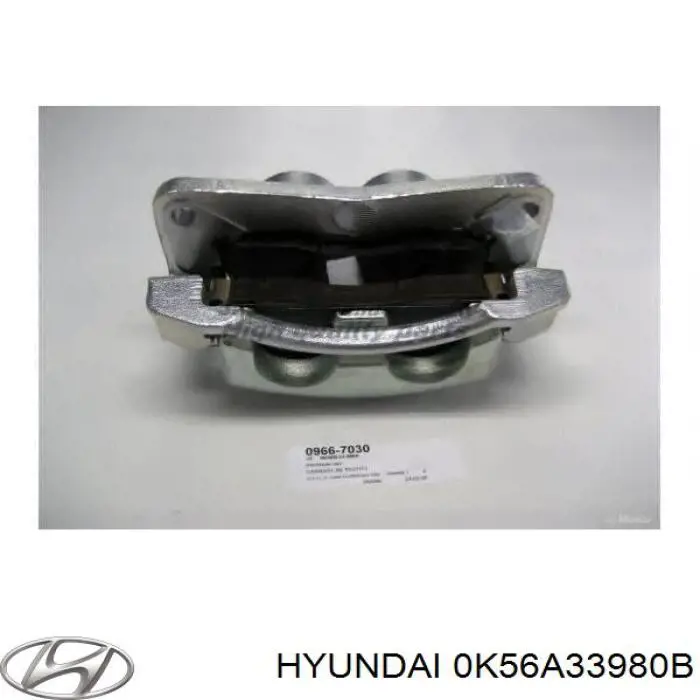 0K56A33980B Hyundai/Kia супорт гальмівний передній правий