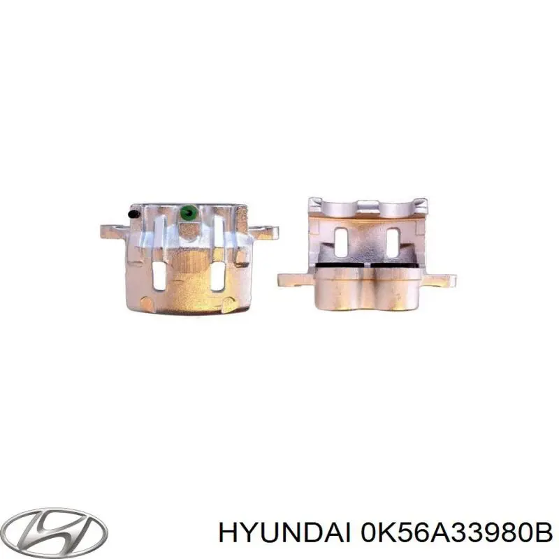 Супорт гальмівний передній правий Hyundai/Kia 0K56A33980B ціна, від 50.73 USD