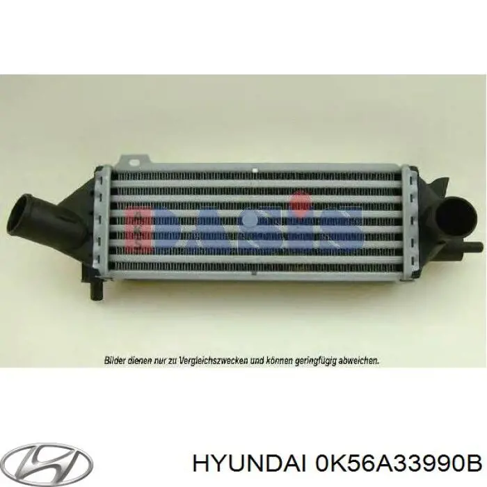 Супорт гальмівний передній лівий 0K56A33990B Hyundai/Kia