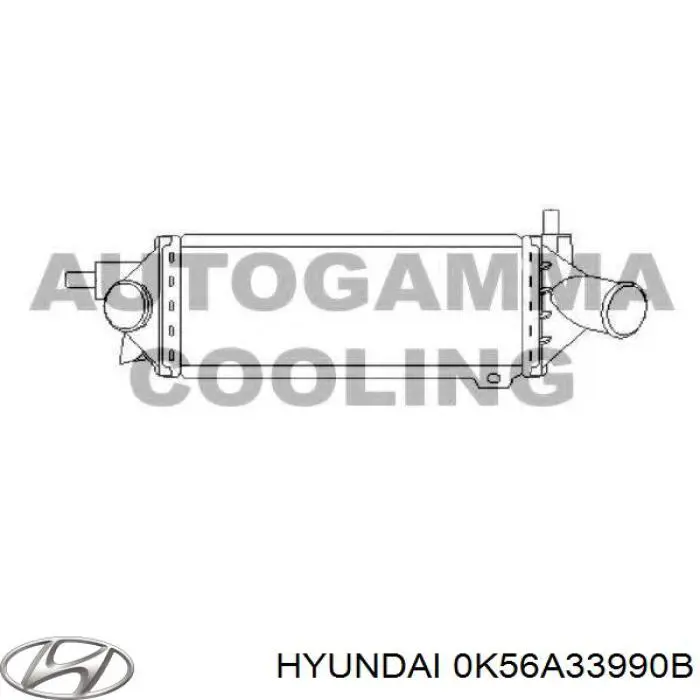Купити 0K56A33990B Hyundai/Kia Супорт гальмівний передній лівий