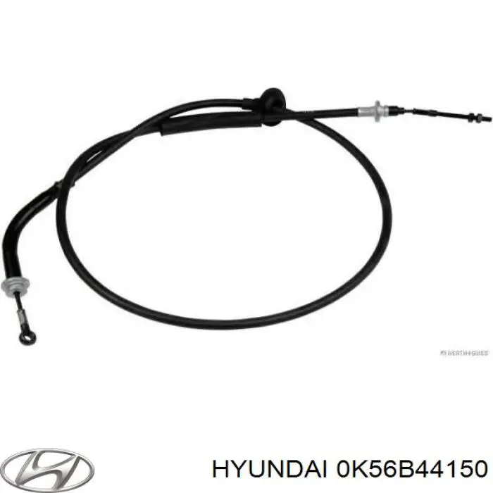 0K56B44150 Hyundai/Kia трос ручного гальма передній