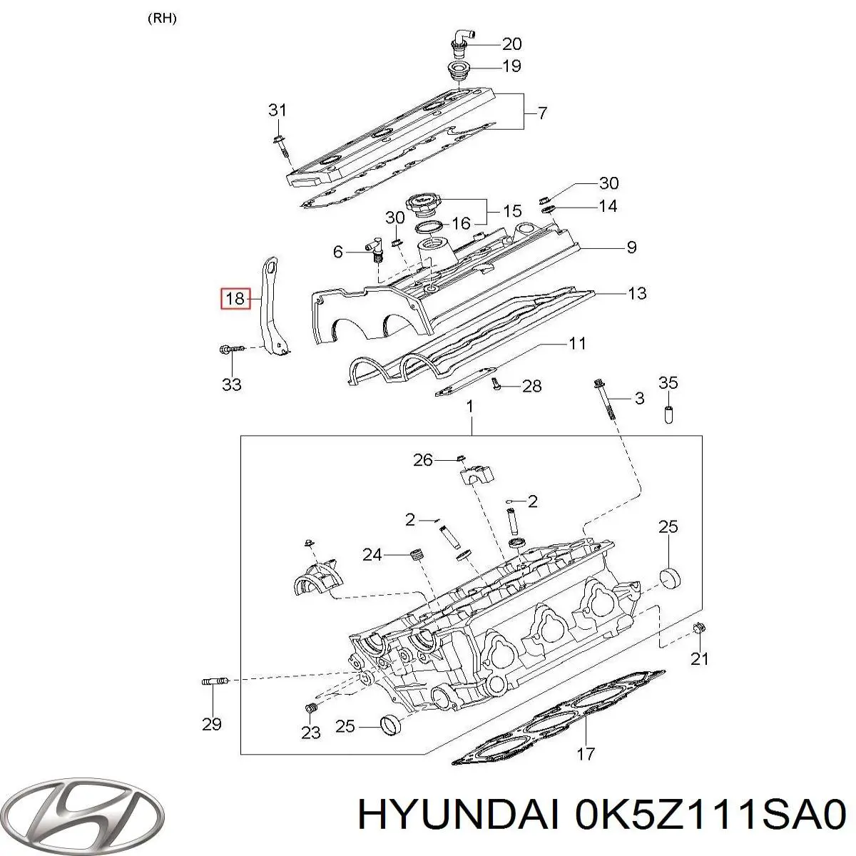 Поршень двигуна без кілець Hyundai/Kia 0K5Z111SA0 ціна, від 1.61 USD