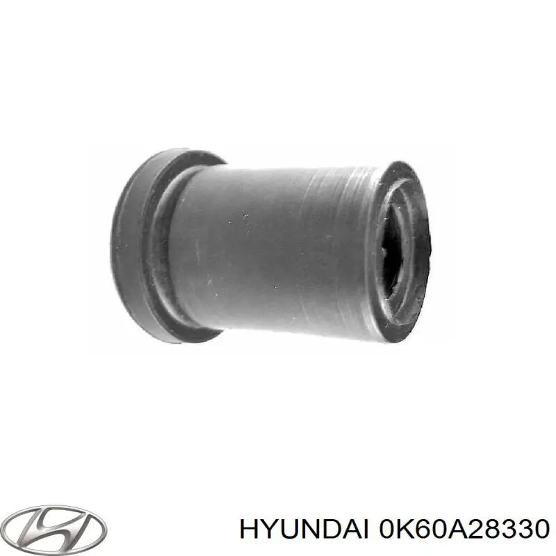0K60A28330 Hyundai/Kia Сайлентблок ресори, задній