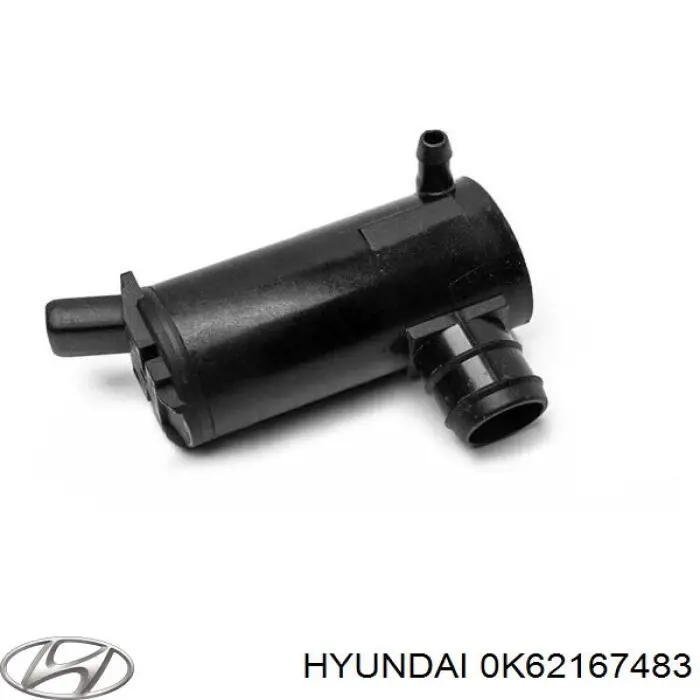 0K62067483A Hyundai/Kia насос-двигун омивача скла, переднього
