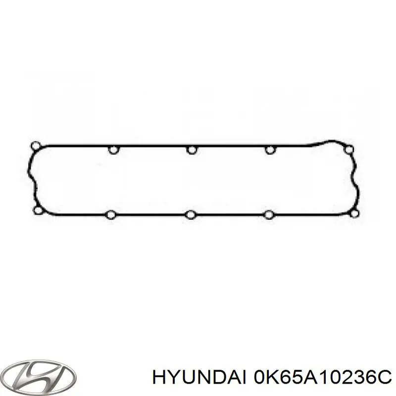 0K65A10236C Hyundai/Kia Прокладка кришки клапанної 