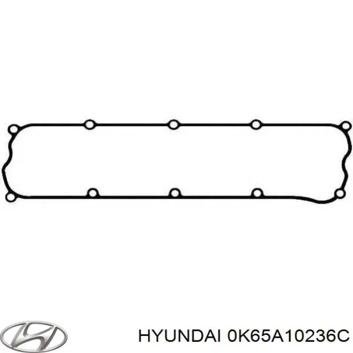 Прокладка клапанної кришки двигуна Hyundai/Kia 0K65A10236C ціна, від 3.34 USD