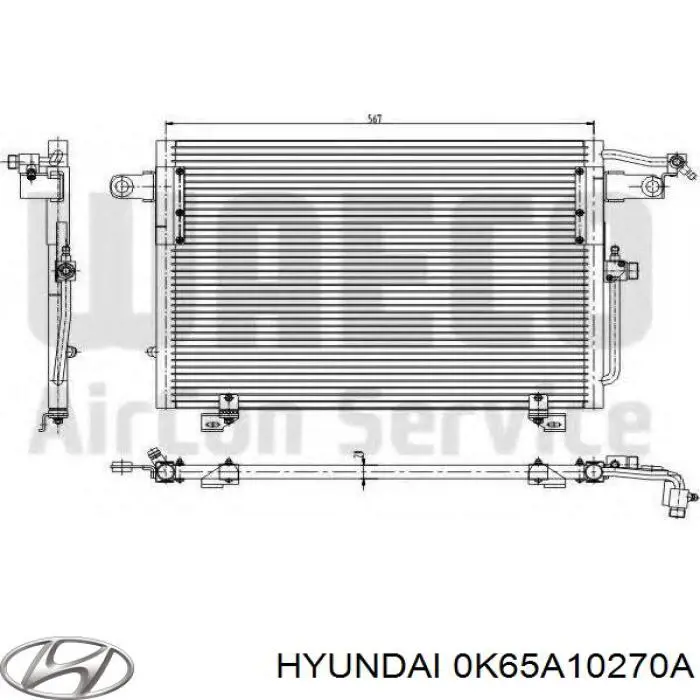 Комплект прокладок двигуна, повний Hyundai/Kia 0K65A10270A ціна, від 45.21 USD