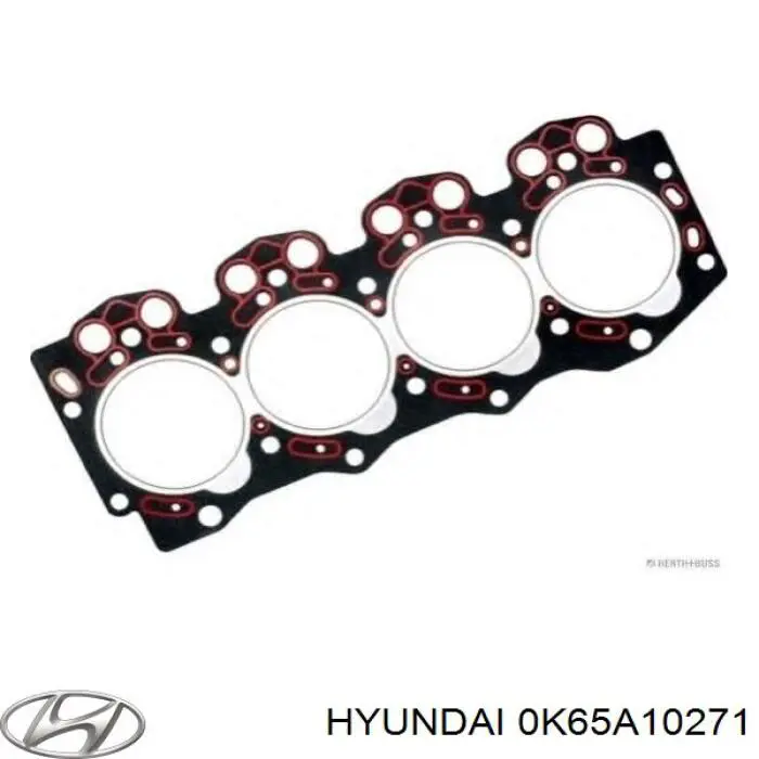 0K65A10271 Hyundai/Kia Прокладка під головку
