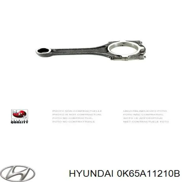 0K65A11210B Hyundai/Kia шатун поршня двигуна