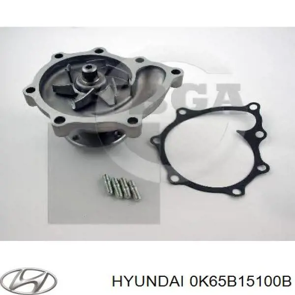 Помпа охолодження Hyundai/Kia 0K65B15100 ціна, від 25.71 USD