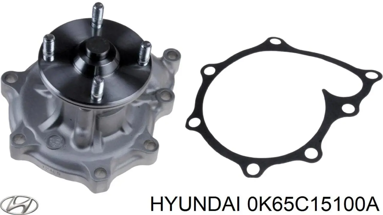 Купити 0K65C15100A Hyundai/Kia Насос охолоджуючої рідини
