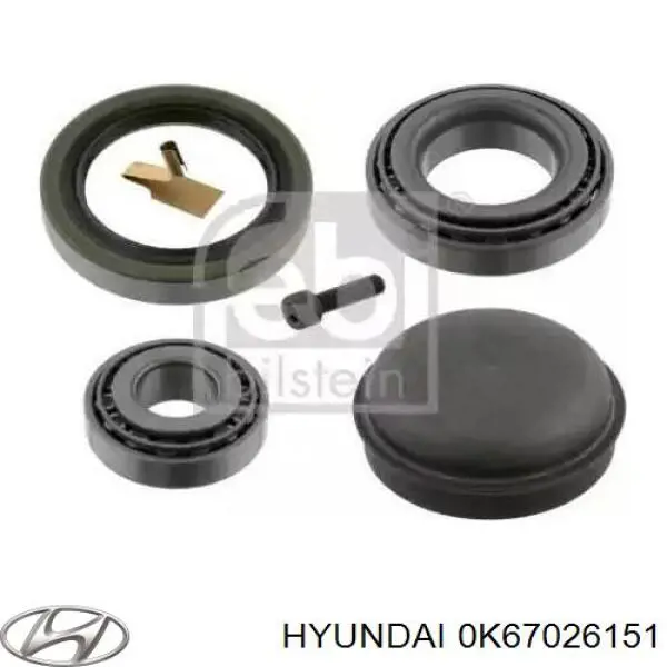 Купити 0K67026151 Hyundai/Kia Підшипник задньої ступиці