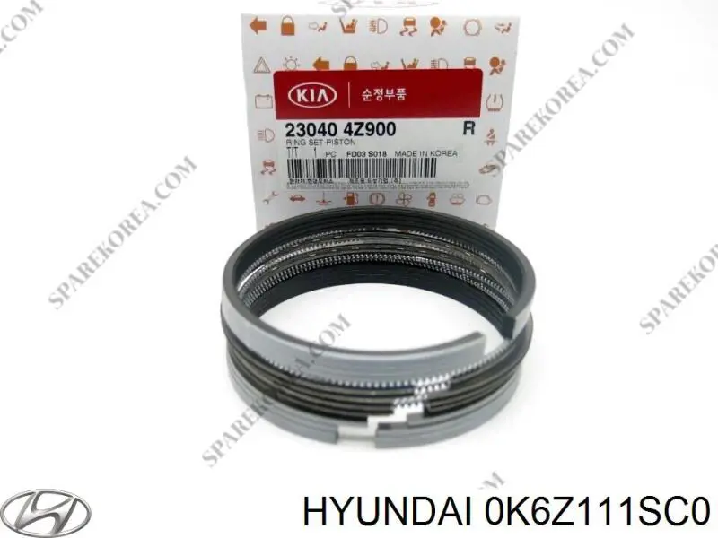 Поршні і шатуни TPR 43009STD ціна, від 33.60 USD