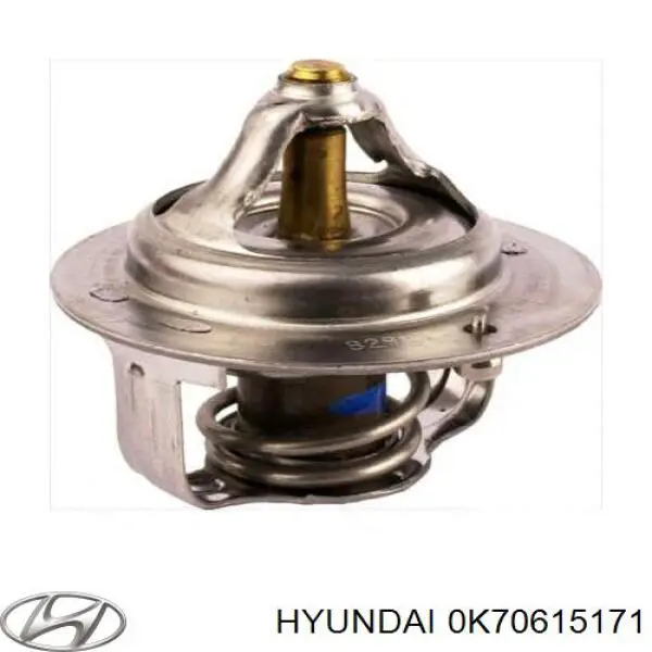 Автомобільний термостат Hyundai/Kia 0K70615171 ціна, від 8.53 USD