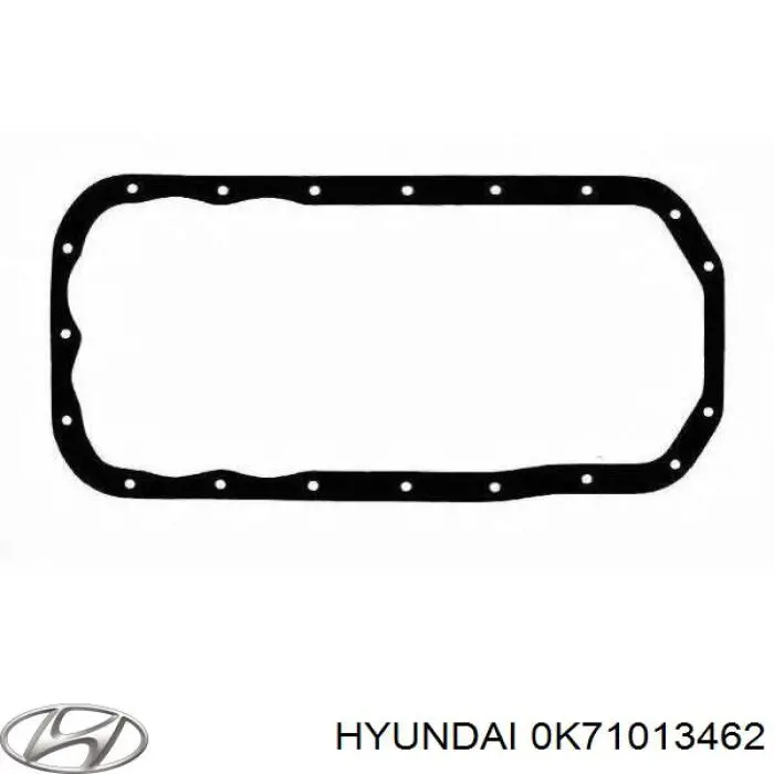 Прокладка випускного колектора 0K71013462 Hyundai/Kia