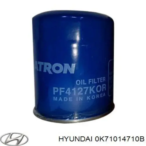0K71014710B Hyundai/Kia фільтр масляний
