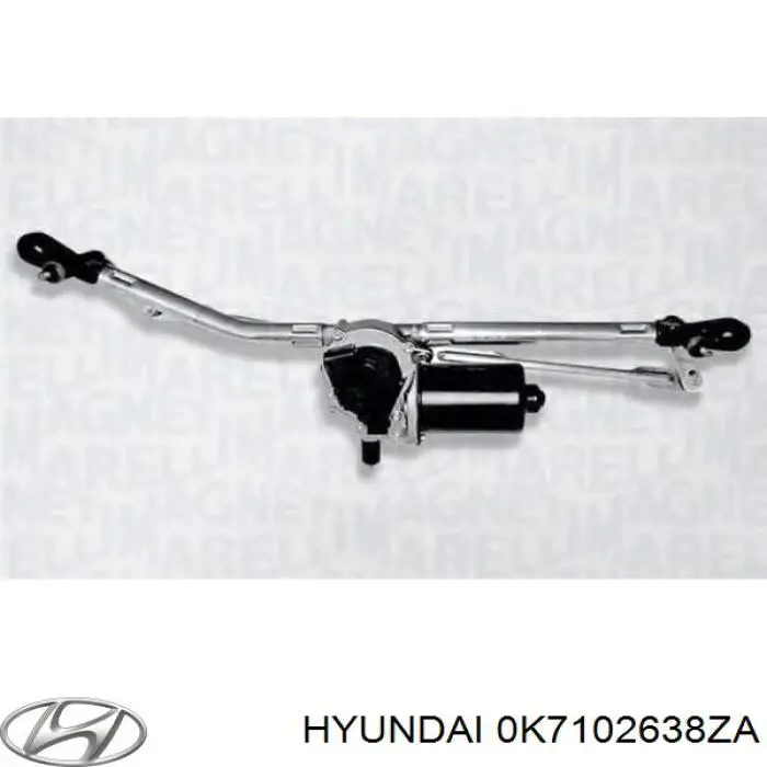0K7102638ZA Hyundai/Kia колодки гальмові задні, барабанні