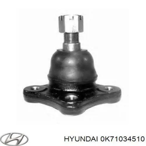 Кульова опора, нижня 0K71034510 Hyundai/Kia