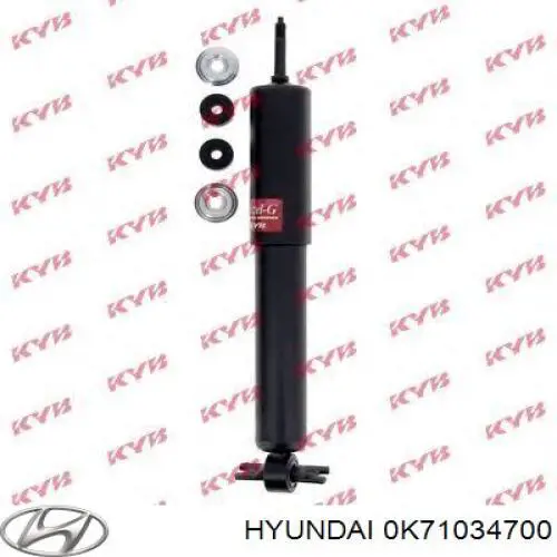Стойка амортизатора передняя Hyundai/Kia 0K71034700 ціна, від 48.44 USD