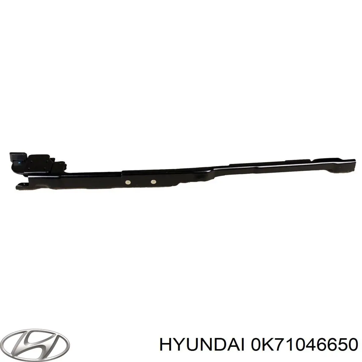 0K71046650 Hyundai/Kia накінечник тяги кпп