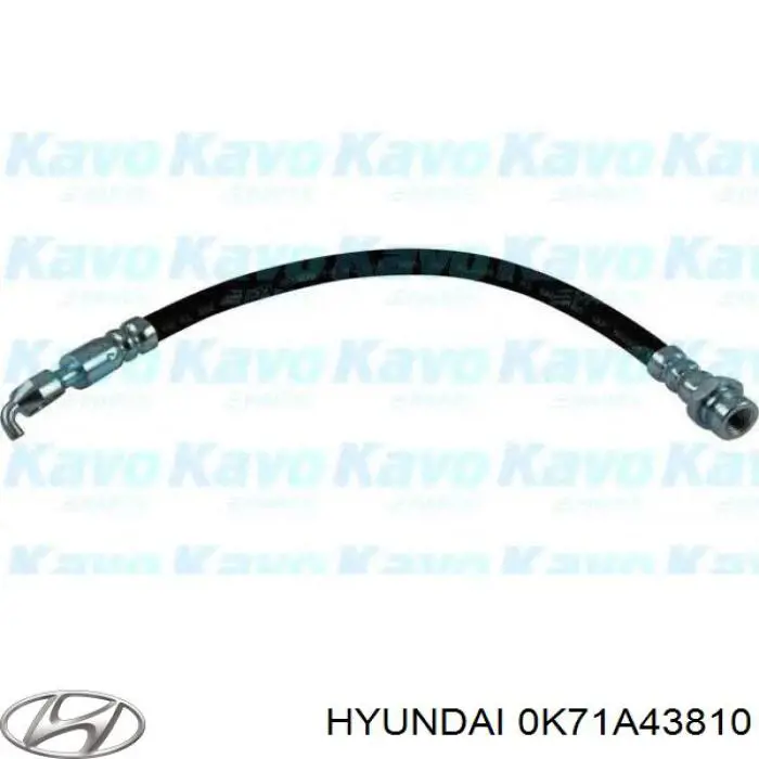 Купити 0K71A43810 Hyundai/Kia Гальмівні шланги передні