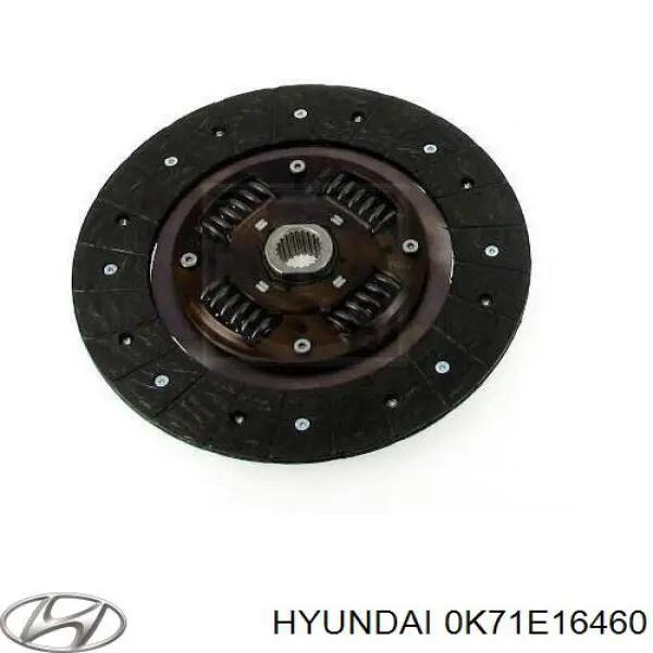 Диск зчеплення OK72A16460 Hyundai/Kia