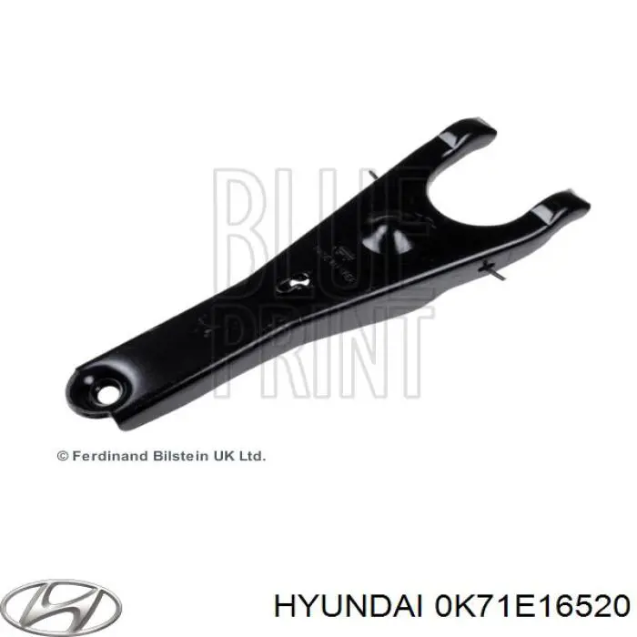 0K71E16520 Hyundai/Kia Вилка зчеплення