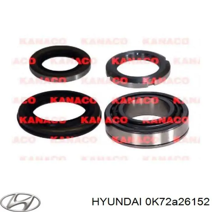  Hyundai/Kia 0K72A26152 ціна, від 25.33 USD